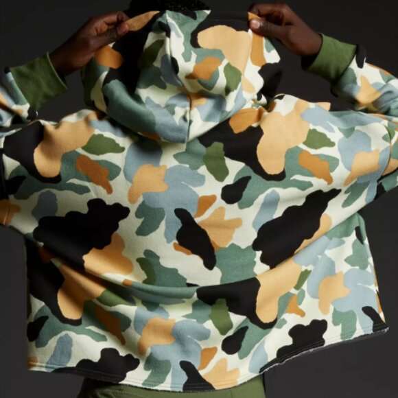 Her Universe Star Wars Camo Semi-Crop Hoodie Rebel Alliance 3X - Picture 2 of 10